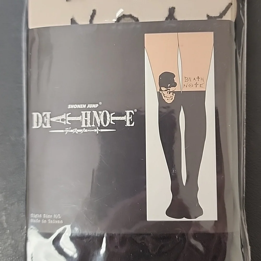 Death Note Tights, 6 pairs. New! Size M/L